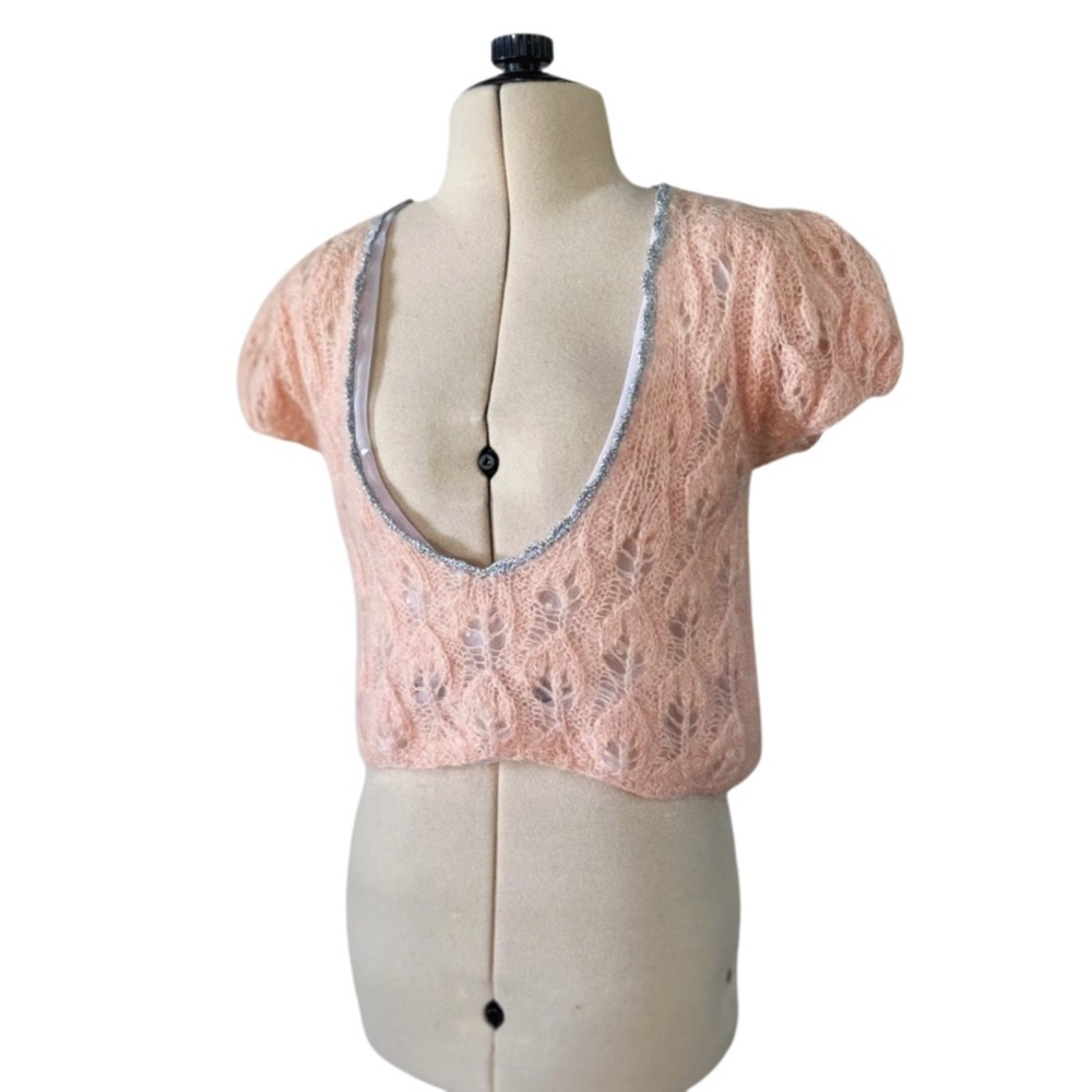 Manoush mohair knitted top